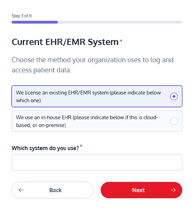Questionnaire screenshot right