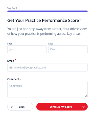 Questionnaire screenshot center